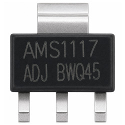 10x AMS1117-ADJ stabilizator napięcia 1A ADJ reg.