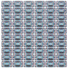 60x Plomby gwarancyjne stickery hologram z numerami naklejki 25x15 VOID