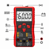 M118A Digital Multimeter, Detector, Capacitance Measurement, Flashlight, Automatic Backlight