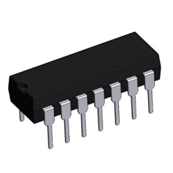 CD4071BE układ logiczny CMOS 4 bramki OR 2-wejściowe 3–18V DIP14