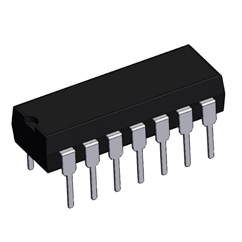 CD4071BE układ logiczny CMOS 4 bramki OR 2-wejściowe 3–18V DIP14