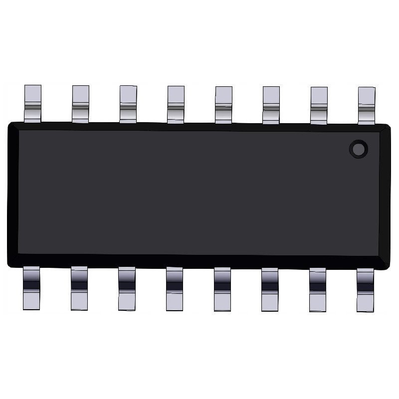 FST3253 Multiplexer SOIC JEDEC MS-012 0.150 M16A 10x6mm seria P97AB