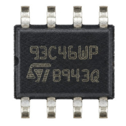 93C46WP M93C46 93C46 pamięć EEPROM 1 kbit MICROWIRE 2.5–5.5 V SOP8