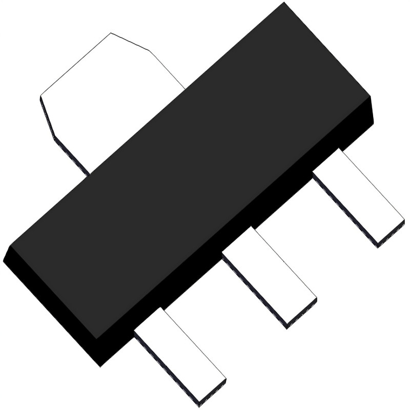 HT7550-1 7550 stabilizator napięcia LDO 5V 100 mA SOT89