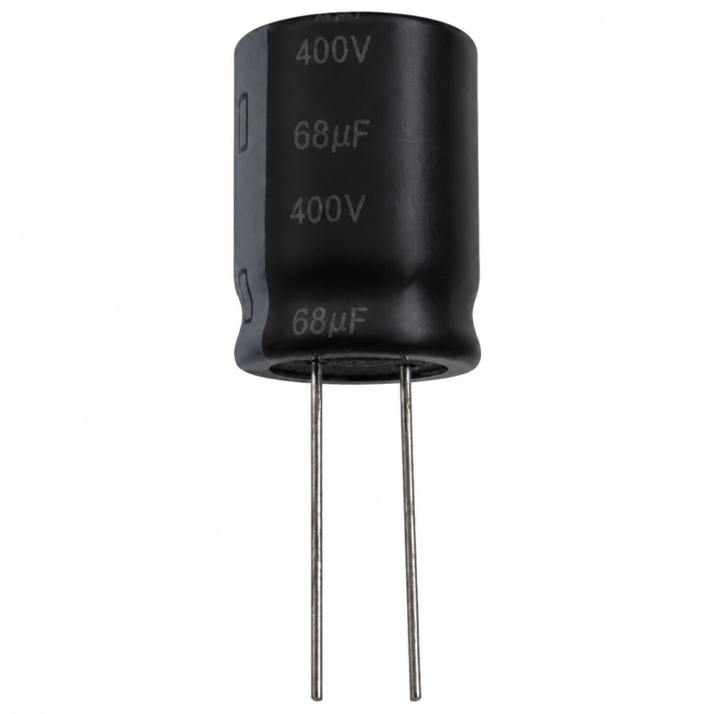 Kondensator elektrolityczny 400V 68uF 25x18 mm 105C