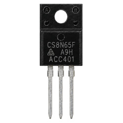 CS8N65F 8N65 tranzystor N-Channel MOSFET 650V 7.5A TO-220FP