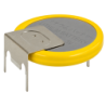 Bateria CR2032-1GV leżąca pozioma 3 piny do druku PCB THT litowa 3V CR2032